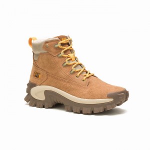 Botas Casual Caterpillar Intruder Ply Feminino Marrom | 741UTXRYE