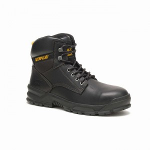 Botas de Trabalho Caterpillar Mobilize Alloy Toe Masculino Pretas | 390WUCRYT