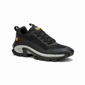 Sapatilhas Caterpillar Intruder Lightning Mesh Masculino Pretas | 619HOIWTD