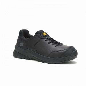 Sapatos de Trabalho Caterpillar Streamline 2.0 Leather Composite Toe Masculino Pretas | 780XTESDY