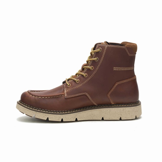 Botas Casual Caterpillar Covert Masculino Bordeaux | 397SAOPNI