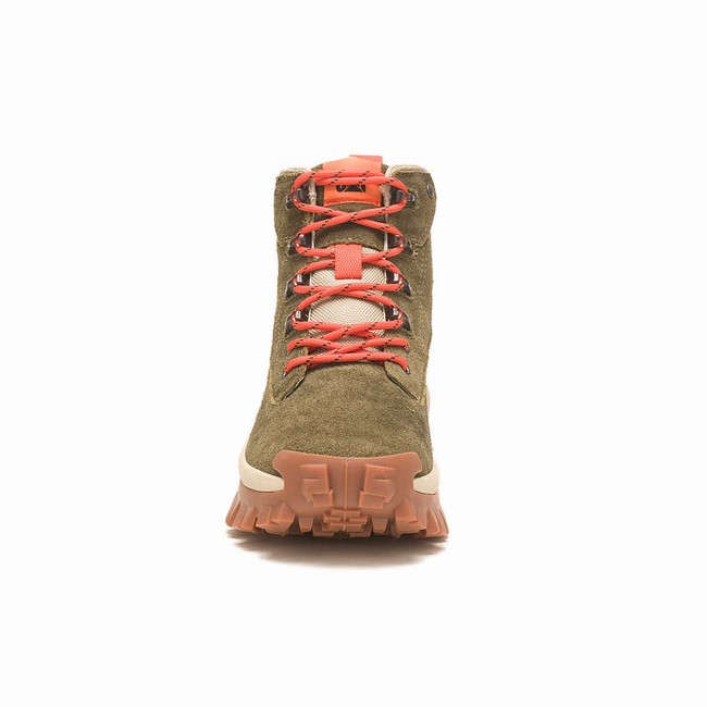 Botas Casual Caterpillar Intruder Ply Feminino Verdes | 915ORHCXU