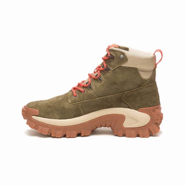 Botas Casual Caterpillar Intruder Ply Feminino Verdes | 915ORHCXU