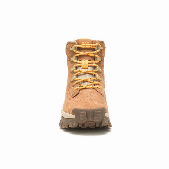 Botas Casual Caterpillar Intruder Ply Feminino Marrom | 741UTXRYE