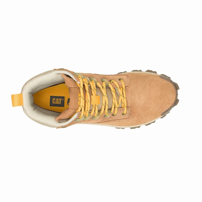 Botas Casual Caterpillar Intruder Ply Feminino Marrom | 741UTXRYE