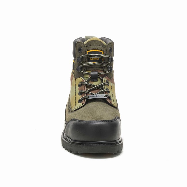 Botas Casual Caterpillar Nigel Cabourn Utah Masculino Verdes | 250HSUYPC