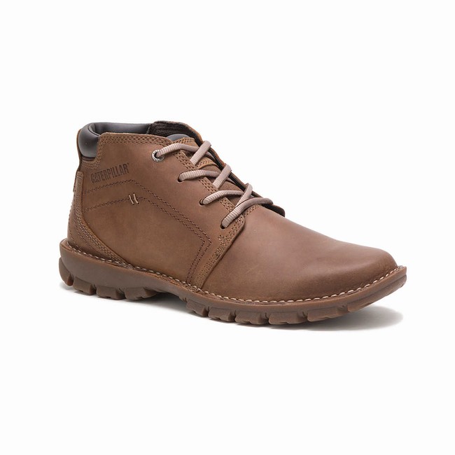 Botas Casual Caterpillar Transform 2.0 Masculino Marrom | 958FCNRMY