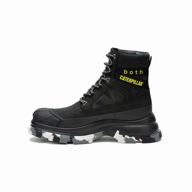 Botas Casual Caterpillar both GAO Pioneer Masculino Pretas | 320JEZPUD