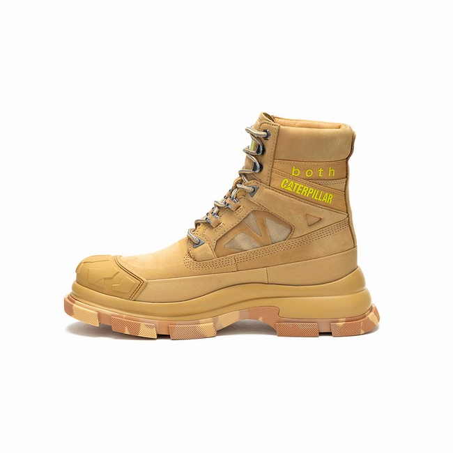 Botas Casual Caterpillar both GAO Pioneer Masculino Marrom | 489QCHGMX