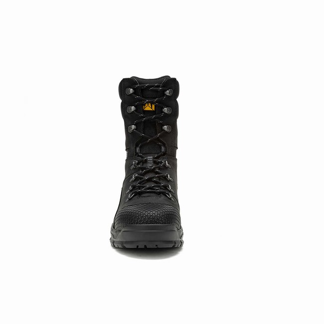 Botas Impermeáveis Caterpillar Accomplice X 8'' Steel Toe Masculino Pretas | 062TWPZYR