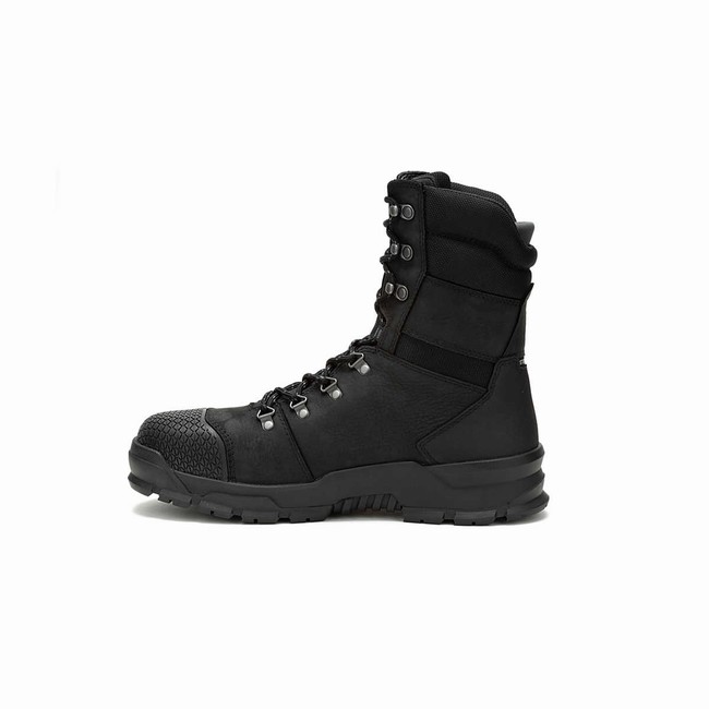 Botas Impermeáveis Caterpillar Accomplice X 8'' Steel Toe Masculino Pretas | 062TWPZYR