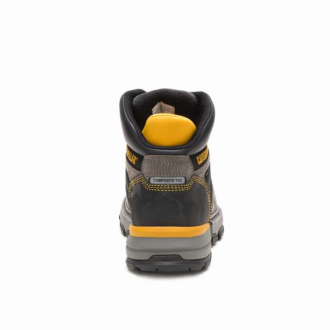 Botas Impermeáveis Caterpillar Excavator Superlite Carbon Composite Toe Masculino Cinzentas | 580JSVLMK