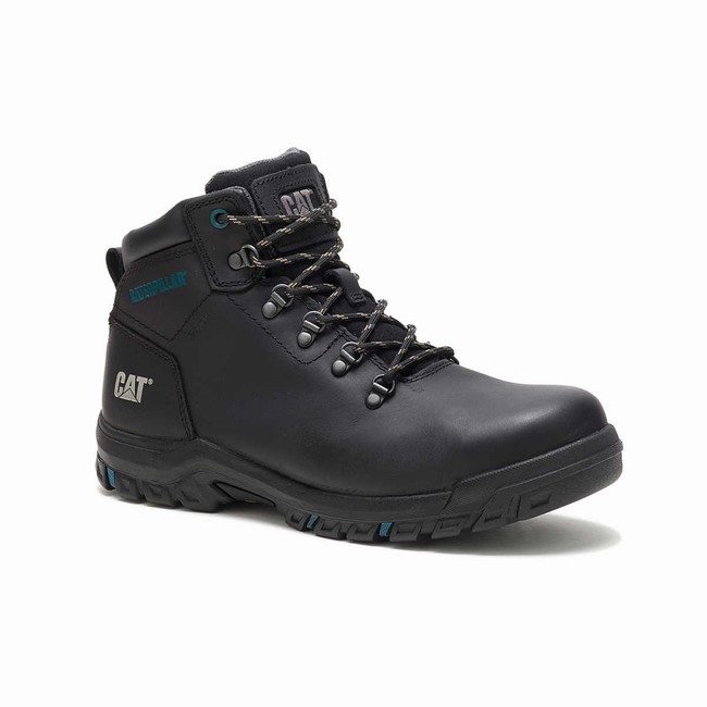 Botas Impermeáveis Caterpillar Mae Steel Toe Feminino Pretas | 283FCZOEK