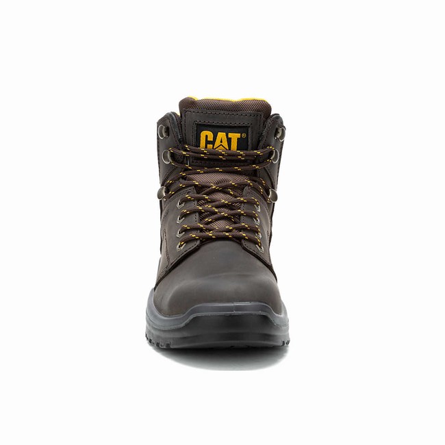 Botas Impermeáveis Caterpillar Striver Steel Toe Masculino Cinzentas | 795JWXLTG