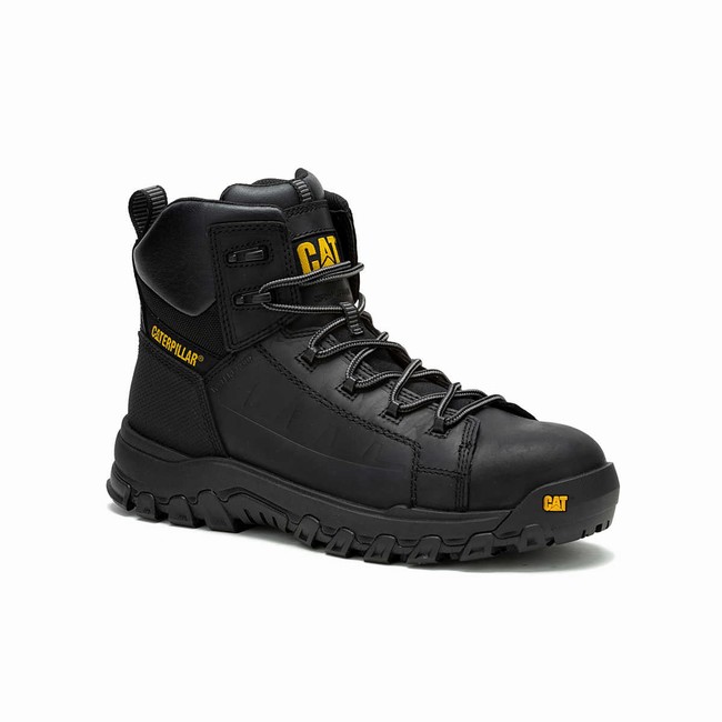 Botas Impermeáveis Caterpillar Threshold Rebound Composite Toe Masculino Pretas | 125TYIHNC