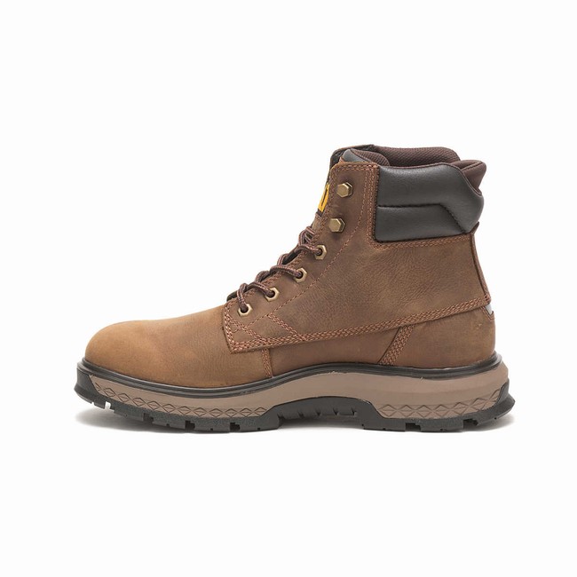 Botas de Trabalho Caterpillar Exposition 6'' Masculino Marrom | 759GUDTCS