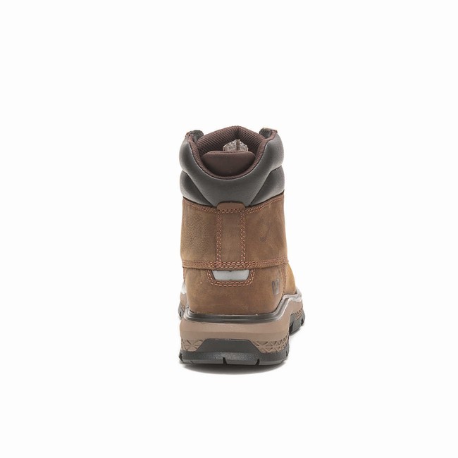 Botas de Trabalho Caterpillar Exposition 6'' Masculino Marrom | 759GUDTCS