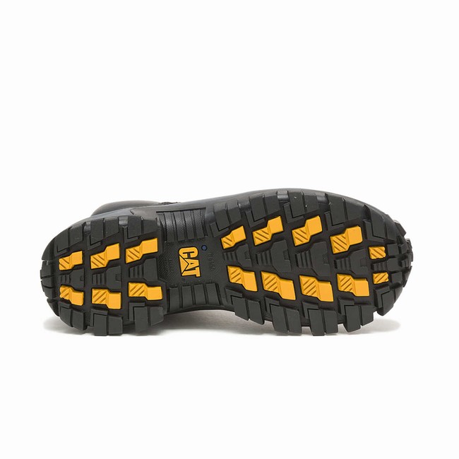 Botas de Trabalho Caterpillar Invader Hi Steel Toe Masculino Pretas | 175YMUBQW