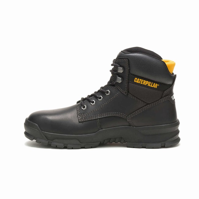 Botas de Trabalho Caterpillar Mobilize Alloy Toe Masculino Pretas | 390WUCRYT