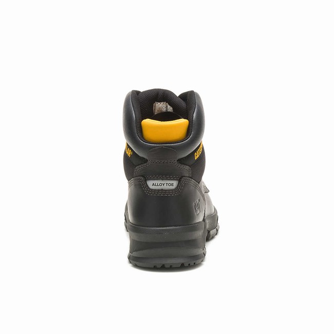 Botas de Trabalho Caterpillar Mobilize Alloy Toe Masculino Pretas | 390WUCRYT