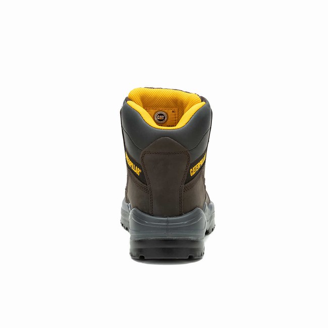 Botas de Trabalho Caterpillar Striver Steel Toe Masculino Cinzentas | 792GMUZOV