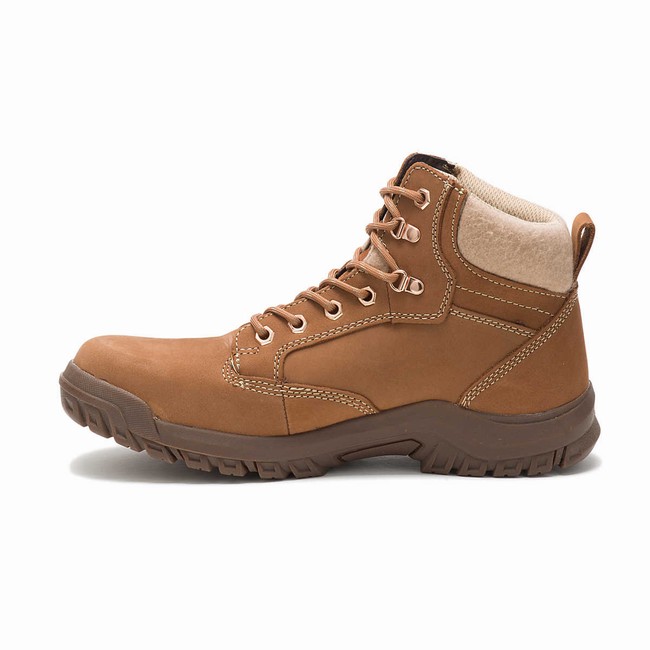 Botas de Trabalho Caterpillar Tess Steel Toe Feminino Marrom | 014CPRZMK