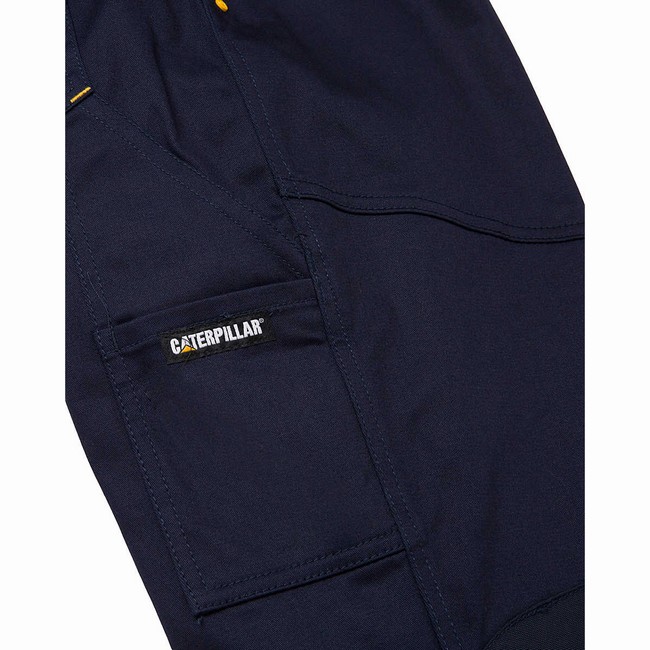 Calças Caterpillar Dynamic Masculino Azuis | 390WABLGK