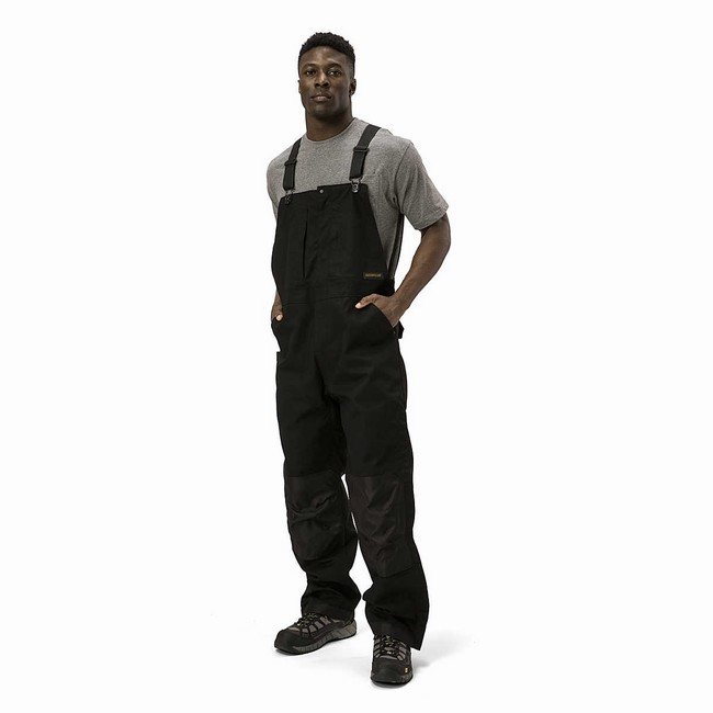 Calças Caterpillar Triton Insulated Bib Masculino Pretas | 980IWEGKD