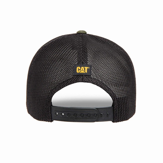 Chapeus Caterpillar Equipment 110 Masculino Pretas | 735GQVMCZ