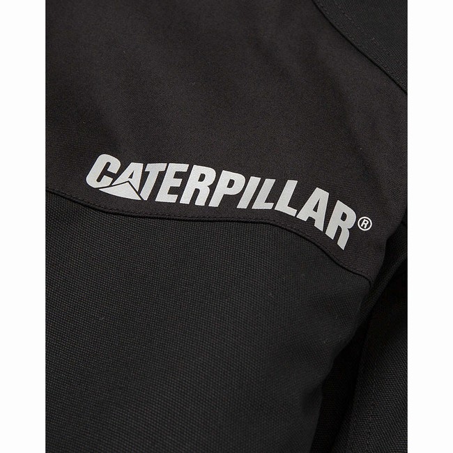 Jaquetas Caterpillar Triton Insulated Belt Length Masculino Pretas | 654WZSIOA