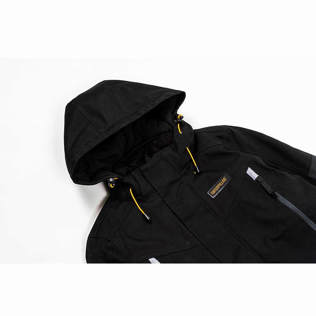 Jaquetas Caterpillar Triton Insulated Feminino Pretas | 920KFXNSA