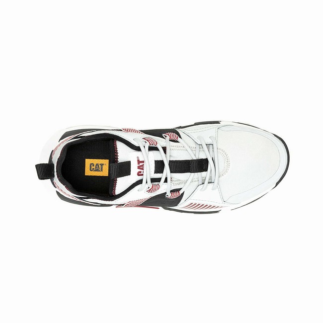 Sapatilhas Caterpillar Raider Sport Feminino Branco Pretas | 596CRMZVX