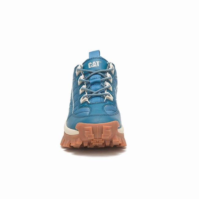 Sapatos Casual Caterpillar Eco Intruder Feminino Azuis | 572GYNSLX