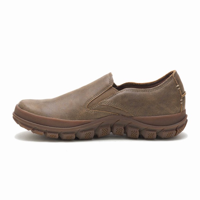 Sapatos Casual Caterpillar Fused Slip On Masculino Cinzentas | 756SDLMAF