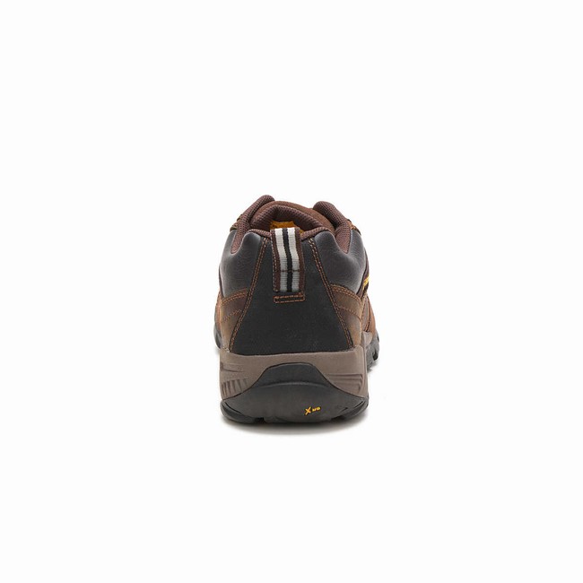 Sapatos de Trabalho Caterpillar Argon Composite Toe Masculino Marrom | 089TGINRB