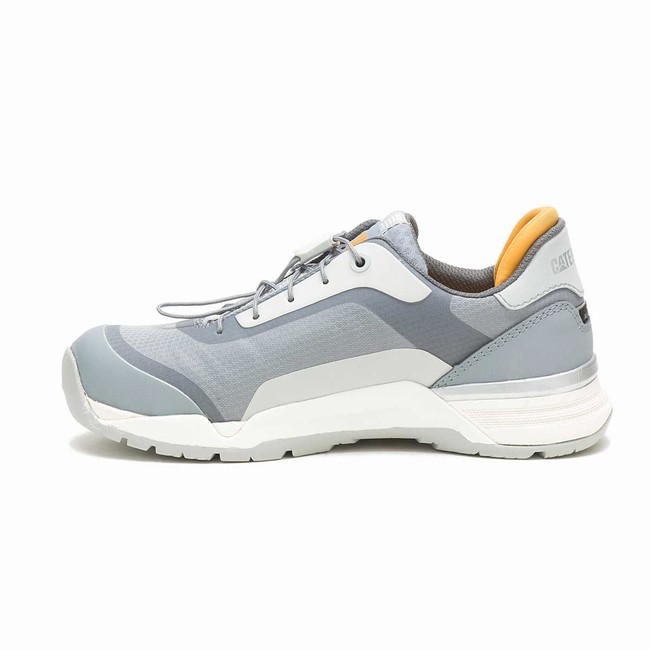 Sapatos de Trabalho Caterpillar Elapse Alloy Toe Feminino Cinzentas | 279UAGMHN