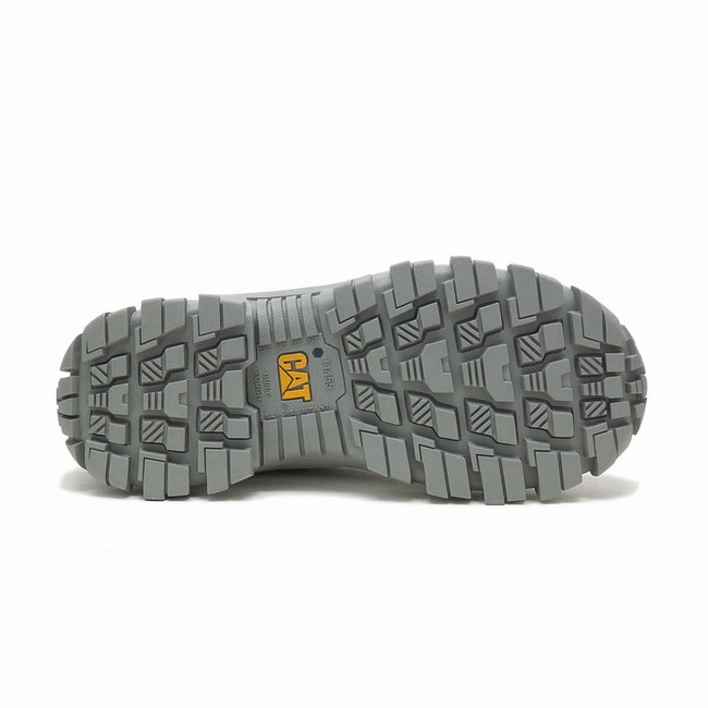 Sapatos de Trabalho Caterpillar Invader Steel Toe Feminino Cinzentas | 457XRKEJI