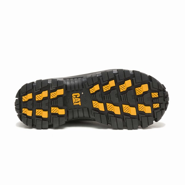 Sapatos de Trabalho Caterpillar Invader Steel Toe Masculino Pretas | 492YWRPNU