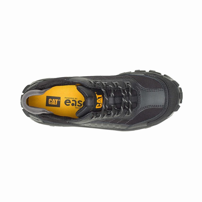 Sapatos de Trabalho Caterpillar Invader Steel Toe Masculino Pretas | 492YWRPNU