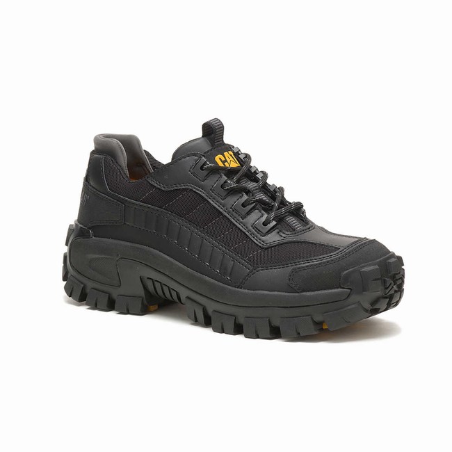 Sapatos de Trabalho Caterpillar Invader Steel Toe Masculino Pretas | 492YWRPNU