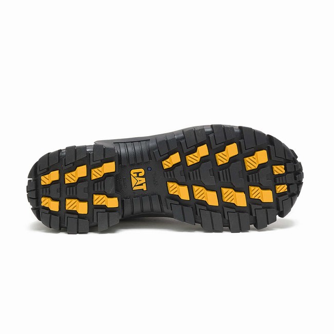 Sapatos de Trabalho Caterpillar Invader Steel Toe Masculino Pretas | 124QSYMAU