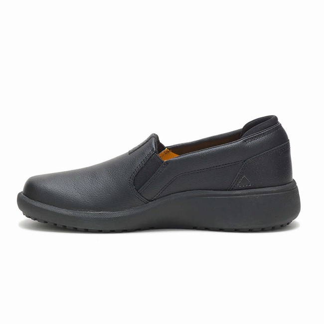 Sapatos de Trabalho Caterpillar ProRush SR+ Slip-On Feminino Pretas | 984YSVXCT