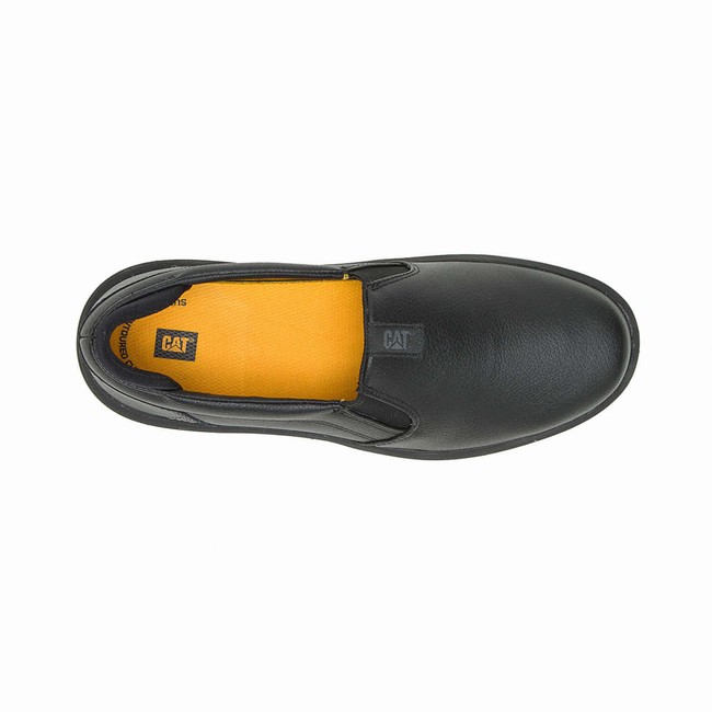 Sapatos de Trabalho Caterpillar ProRush SR+ Slip-On Feminino Pretas | 984YSVXCT