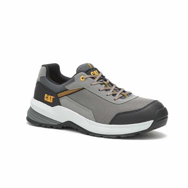 Sapatos de Trabalho Caterpillar Streamline 2.0 Mesh Composite Toe Masculino Cinzentas | 543XPHVIE