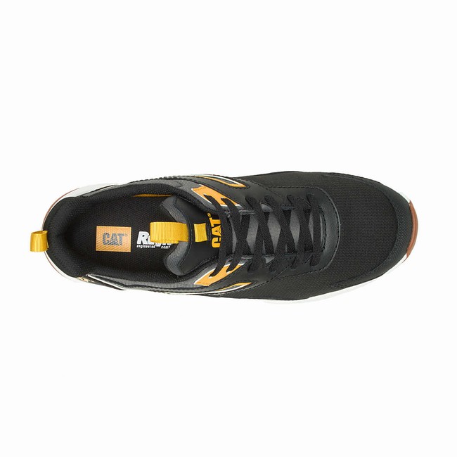 Sapatos de Trabalho Caterpillar Streamline Runner Carbon Composite Toe Masculino Pretas | 326ITWJYD