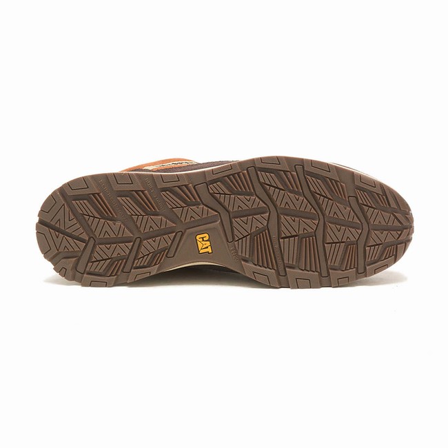 Sapatos de Trabalho Caterpillar Venward Composite Toe Masculino Bege Marrom | 240MAZGKE